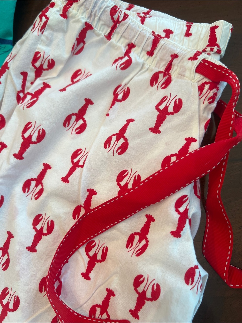 Old Navy PJ bottoms with Lobster and Boat Print - Picture 6 of 8
